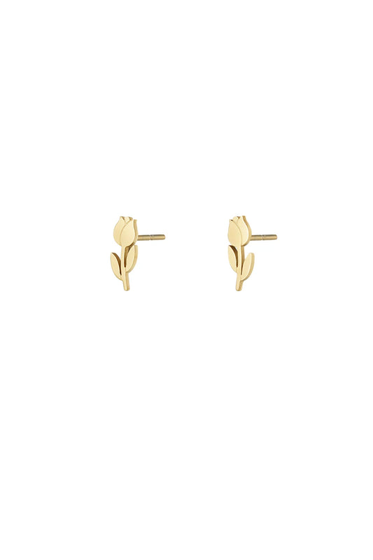 Tulpen studs gold