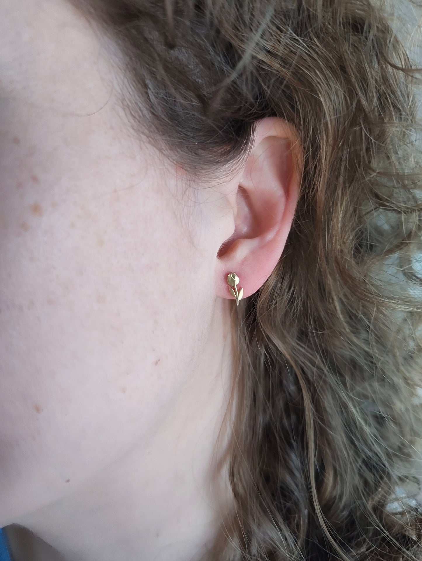 Tulpen studs gold