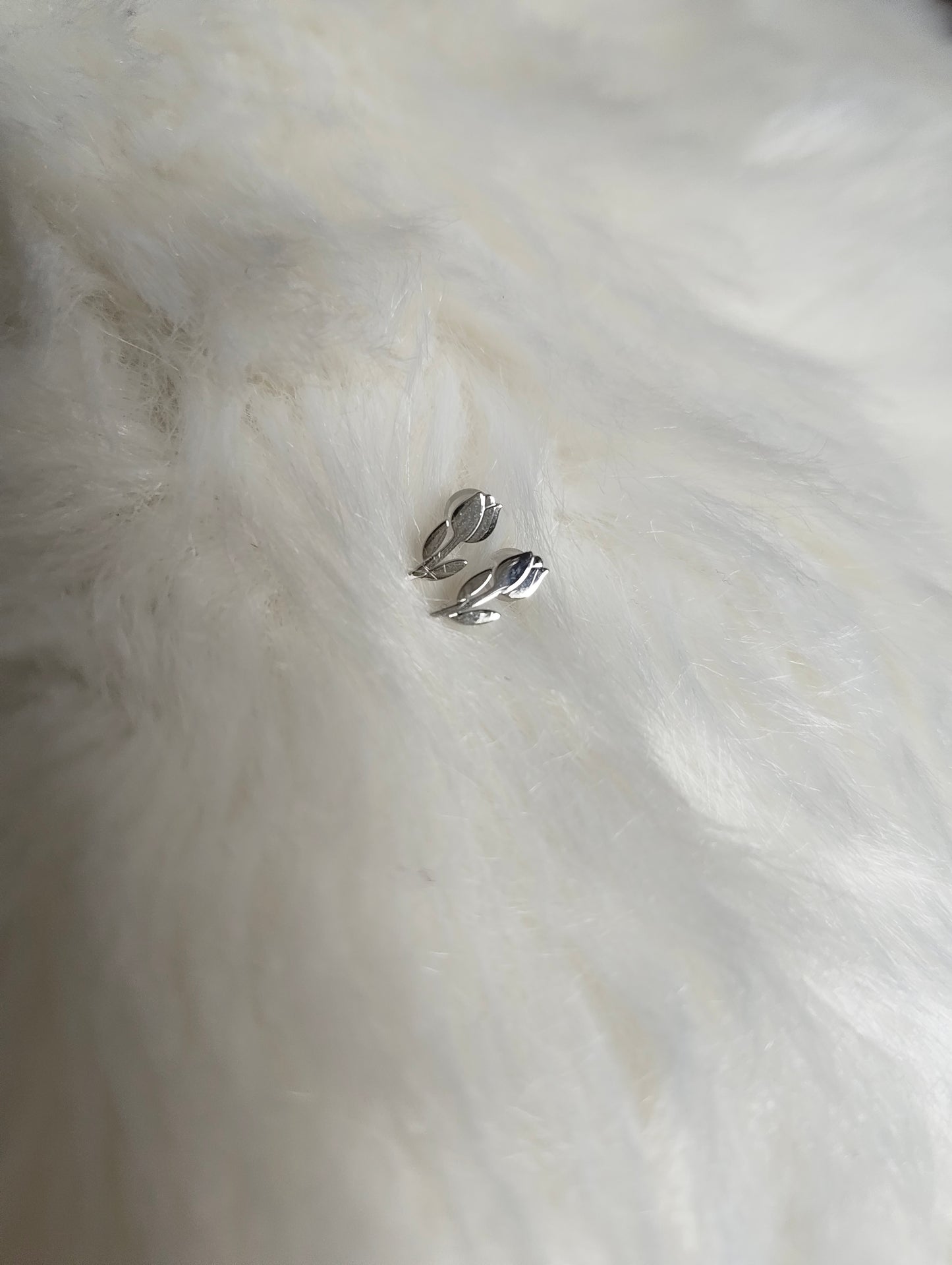 Tulpen studs silver