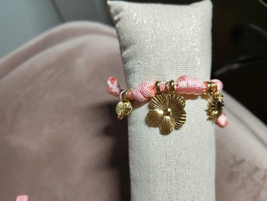 Bracelet spring vibes pink